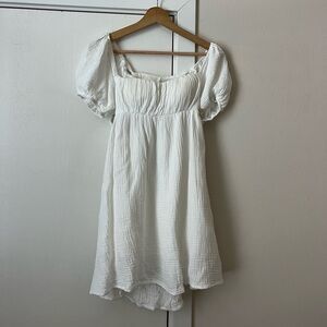 Princess Polly Let’s Dance Mini Dress White Size 4